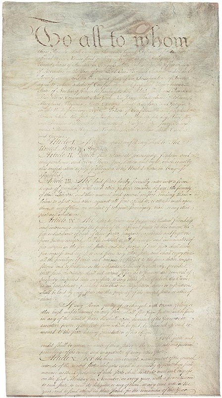 Articles of Confederation and Perpetual Union image